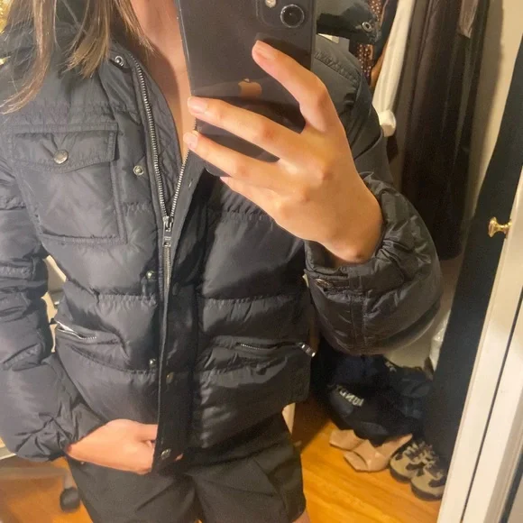 Prada Black Puffer Jacket - Picture 5 of 16